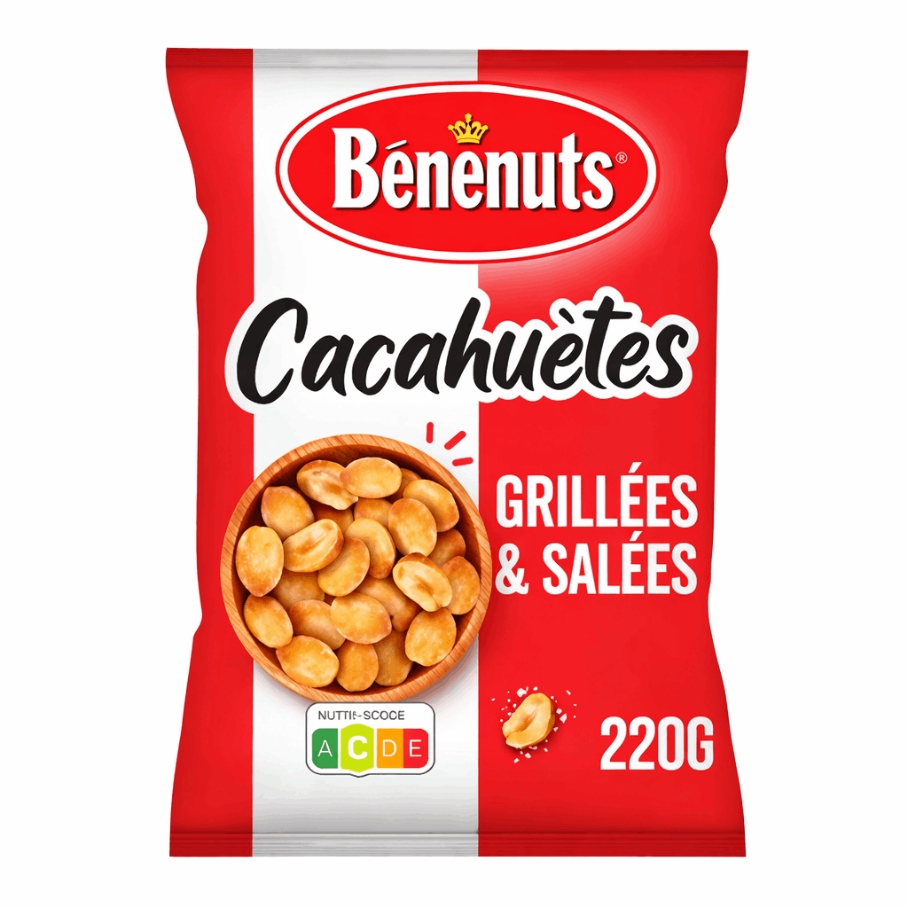 BÉNÉNUTS GRILLÉES ET SALÉES 