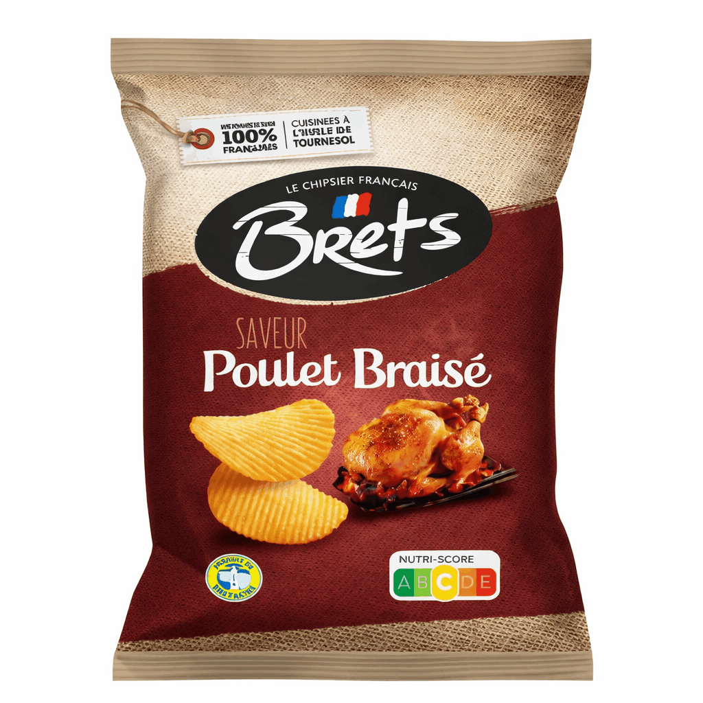 Brets Chips saveur Poulet braisé 125 g