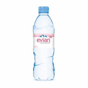 EVIAN    Eau minérale naturelle plate 50 cl