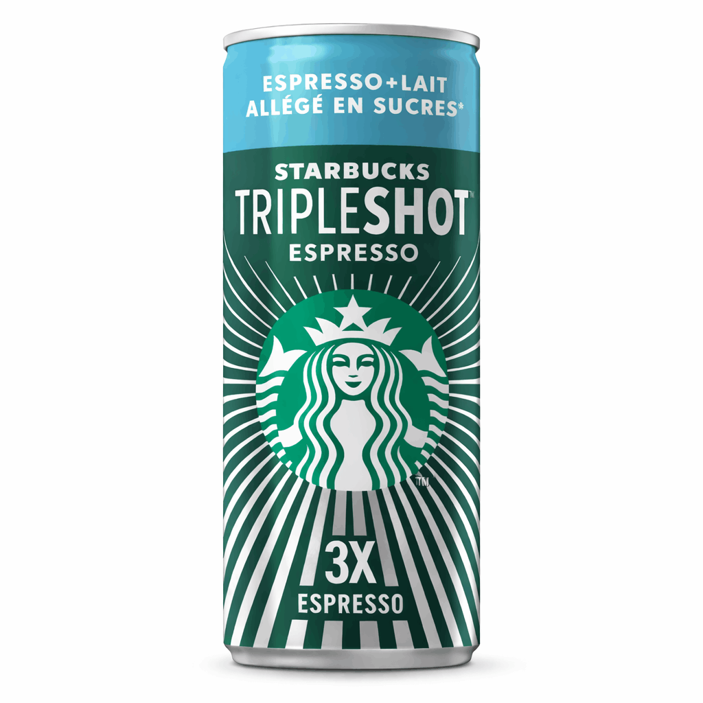 Starbucks Triple Shot Café canette allege en sucres